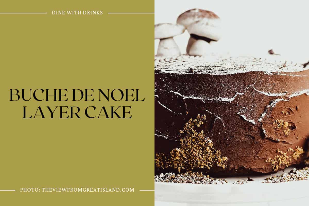 Buche De Noel Layer Cake