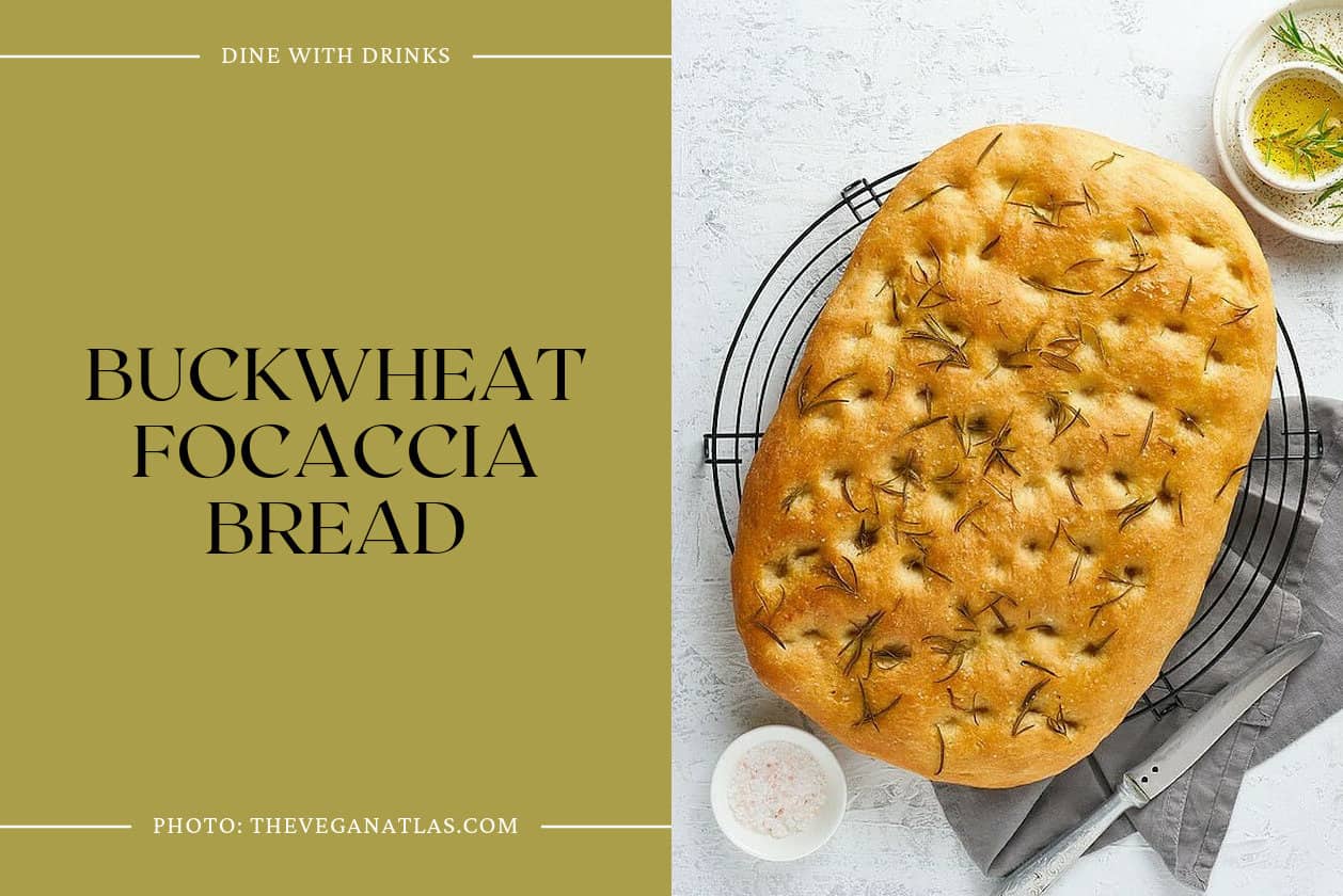 Buckwheat Focaccia Bread