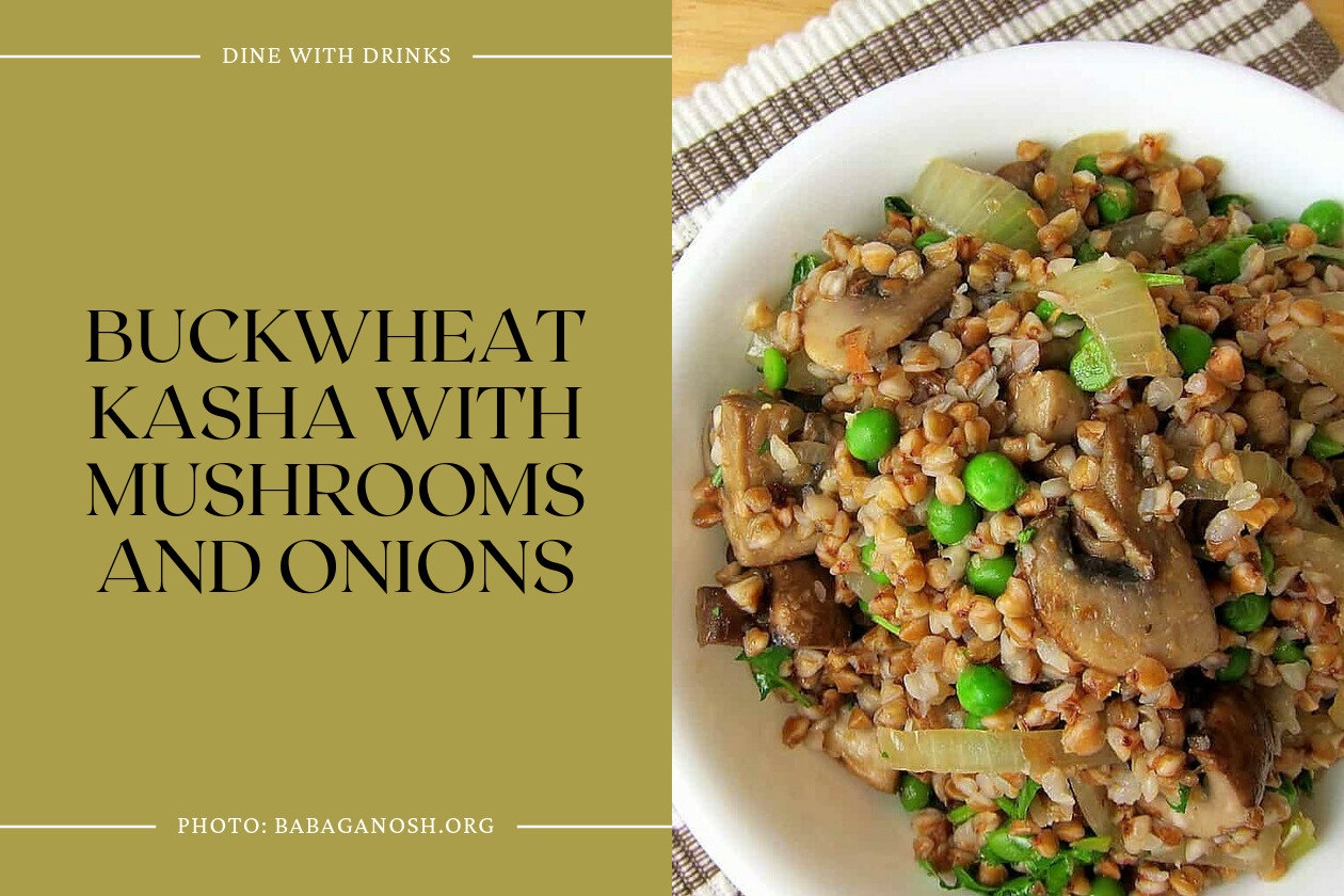 Buckwheat Kasha With Mushrooms And Onions