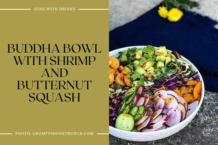 Buddha Bowl With Shrimp And Butternut Squash