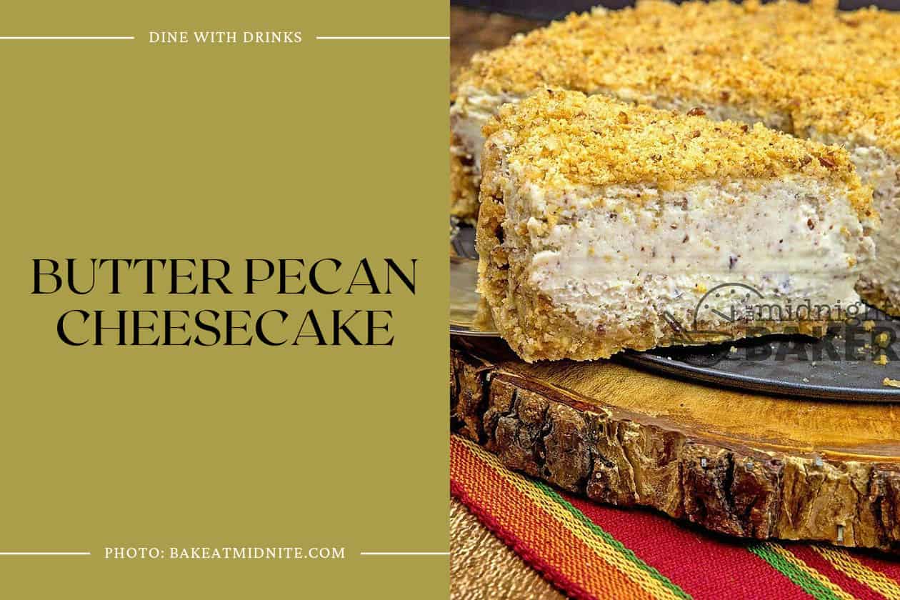 Butter Pecan Cheesecake