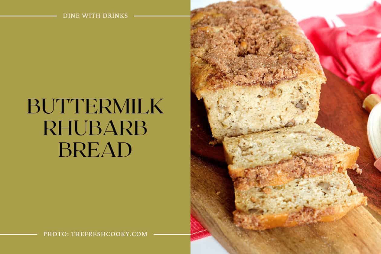 Buttermilk Rhubarb Bread
