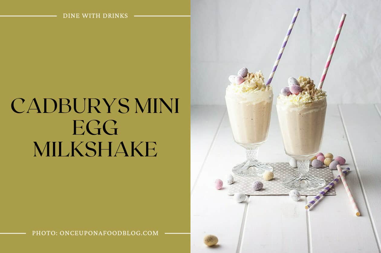 Cadburys Mini Egg Milkshake