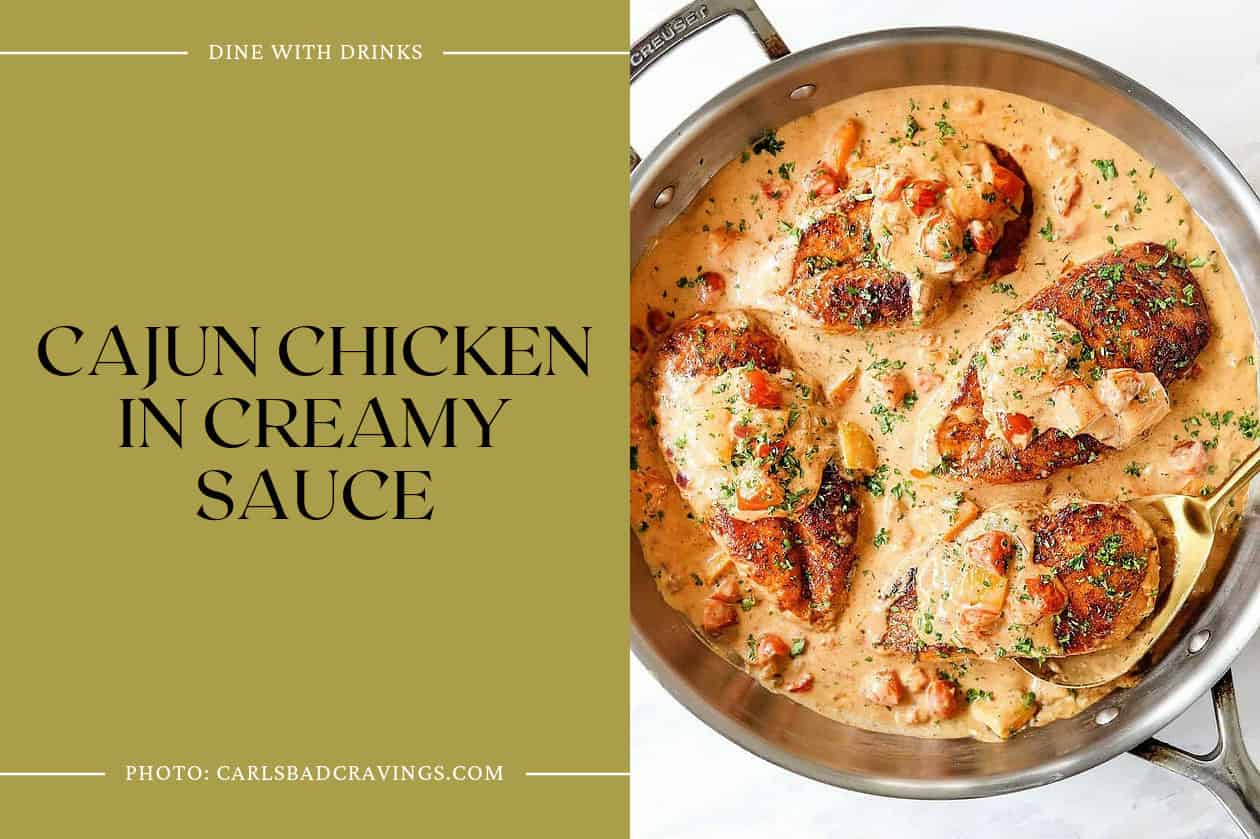 Cajun Chicken In Creamy Sauce
