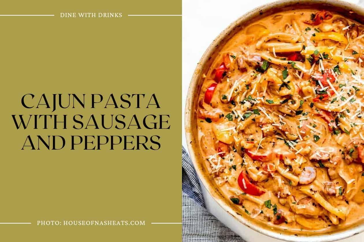 Cajun Pasta With Sausage And Peppers