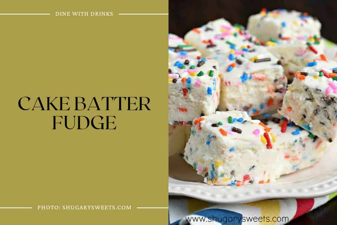 Cake Batter Fudge