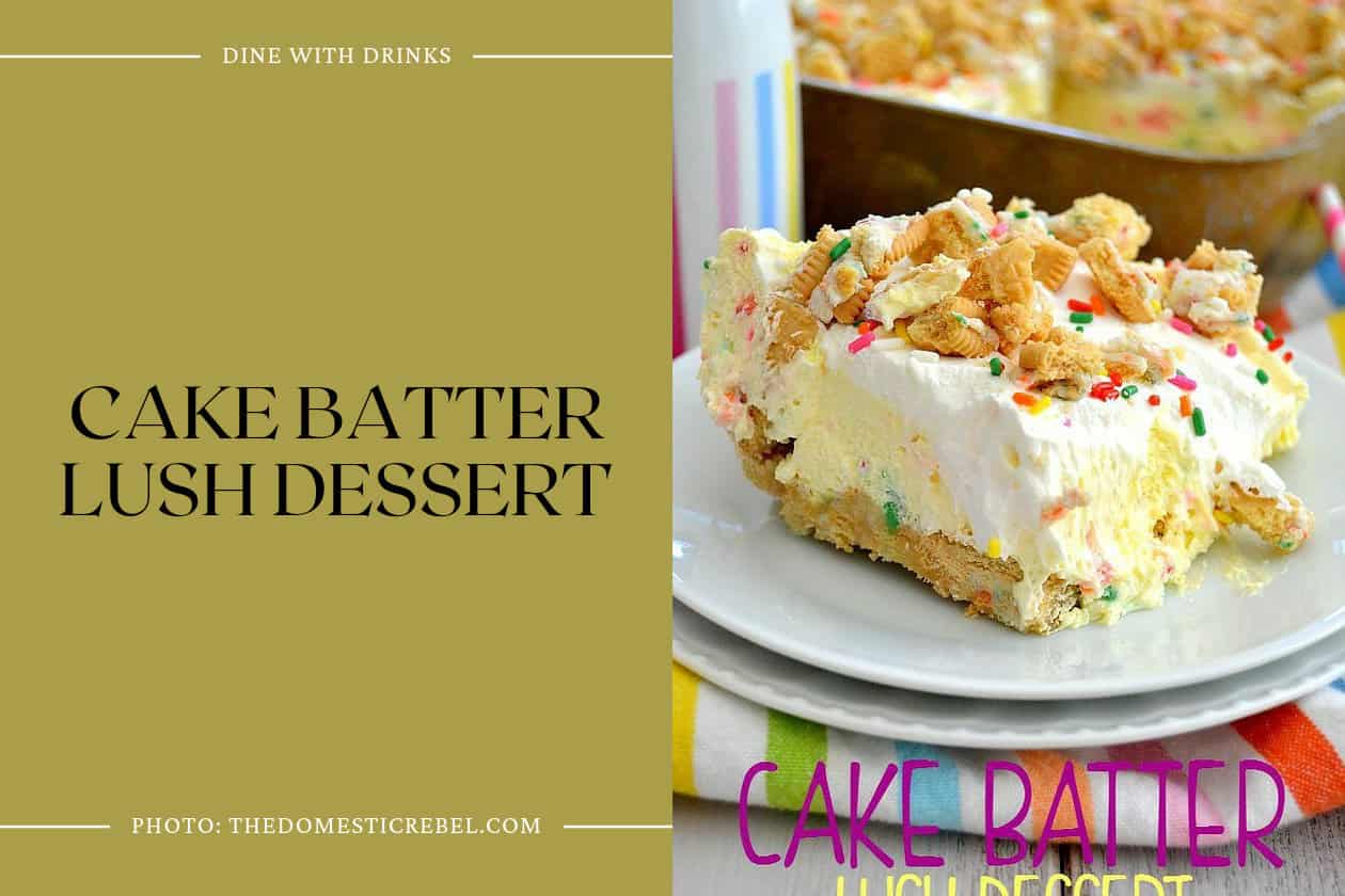 Cake Batter Lush Dessert