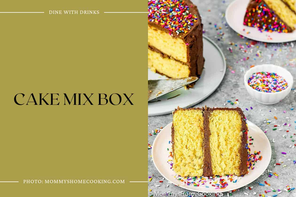 Cake Mix Box