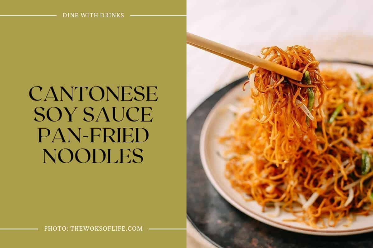 Cantonese Soy Sauce Pan-Fried Noodles