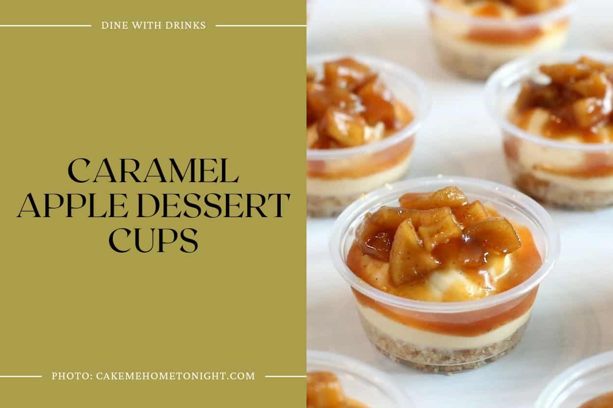 Caramel Apple Dessert Cups