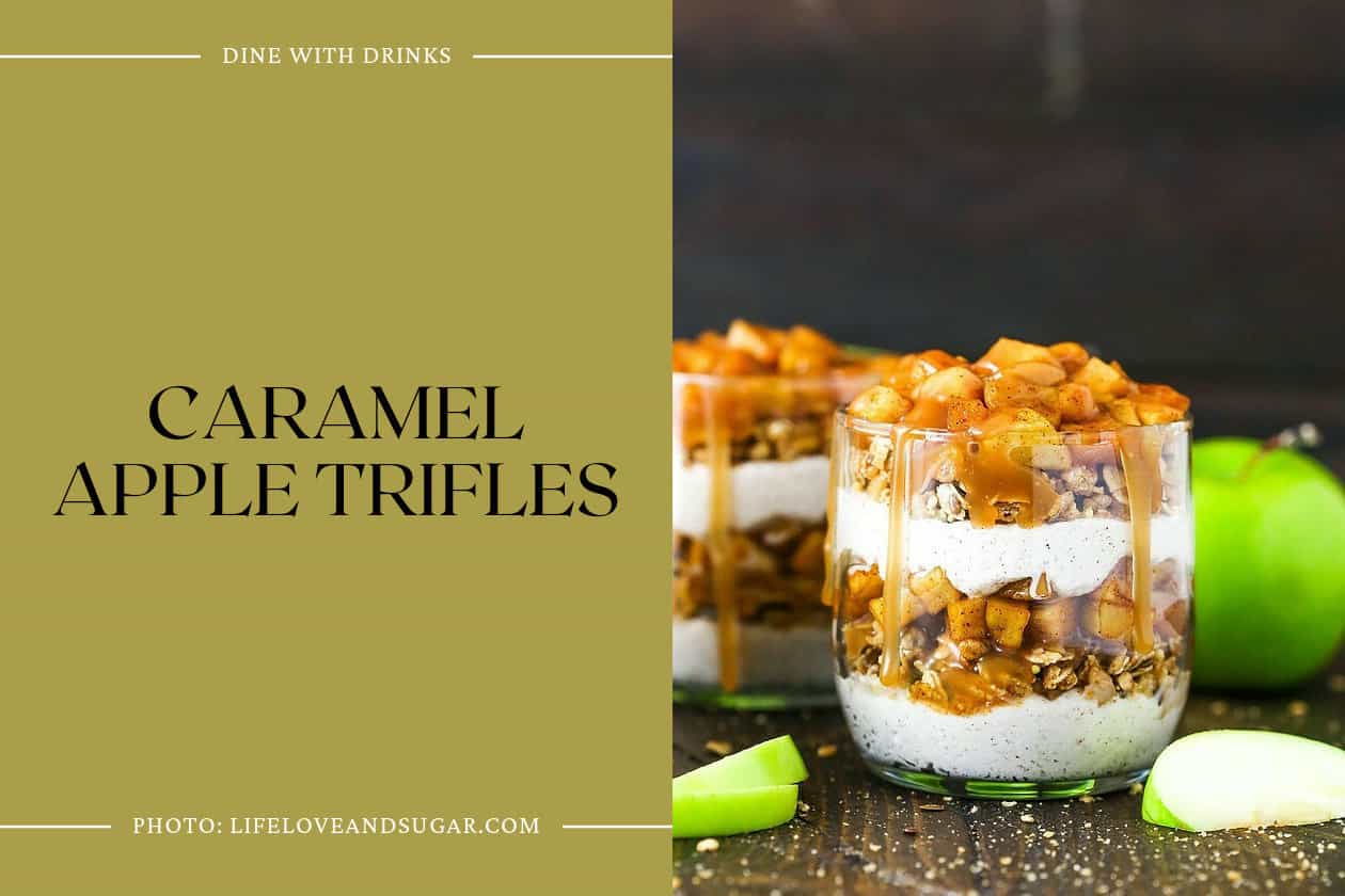 Caramel Apple Trifles