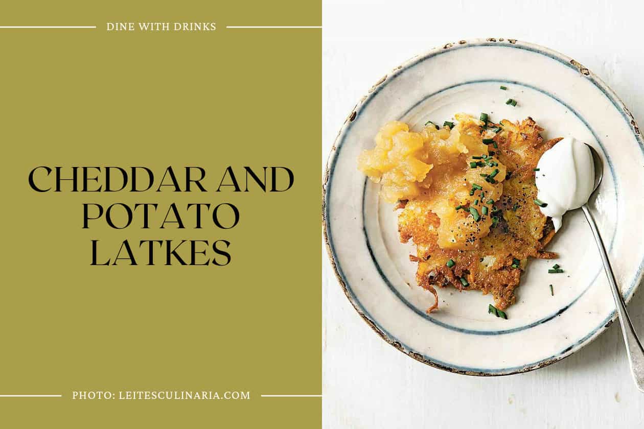 Cheddar And Potato Latkes