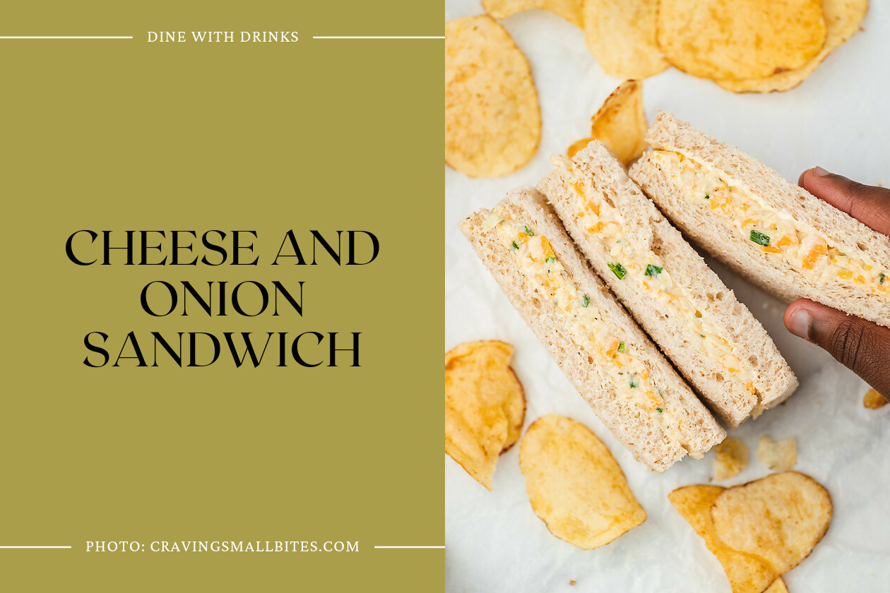 Cheese And Onion Sandwich