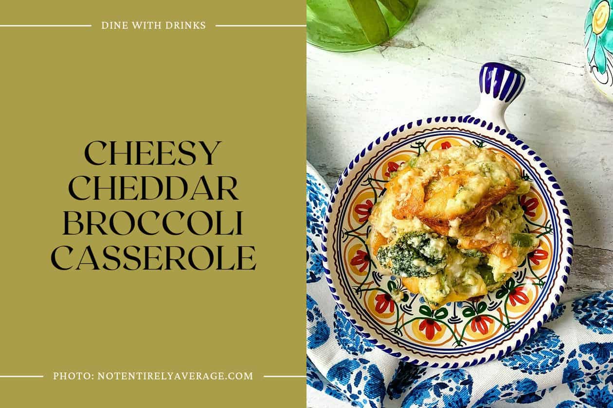 Cheesy Cheddar Broccoli Casserole