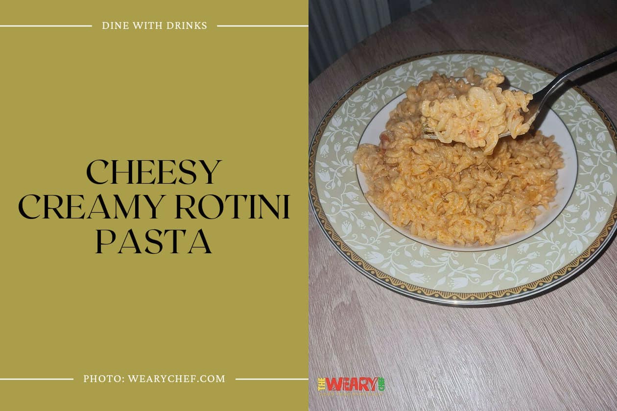 Cheesy Creamy Rotini Pasta