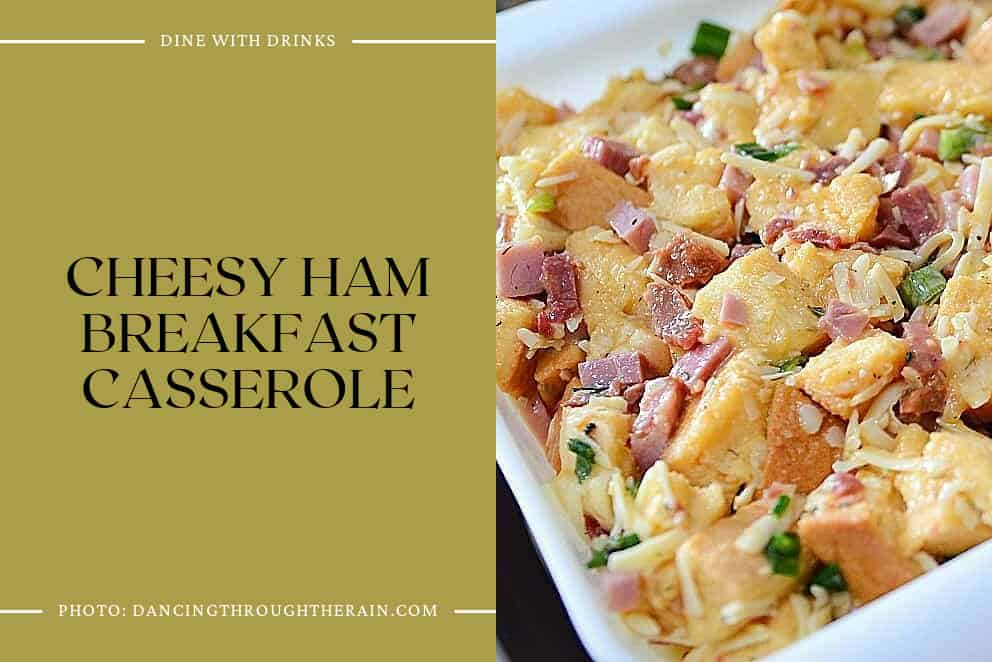 Cheesy Ham Breakfast Casserole