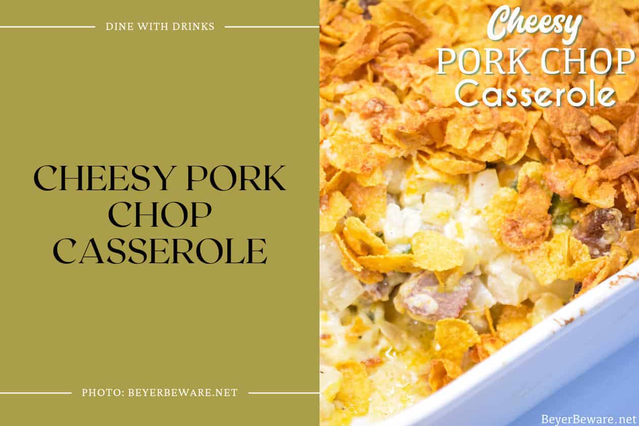 Cheesy Pork Chop Casserole