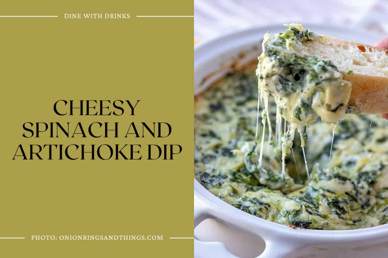 Cheesy Spinach And Artichoke Dip