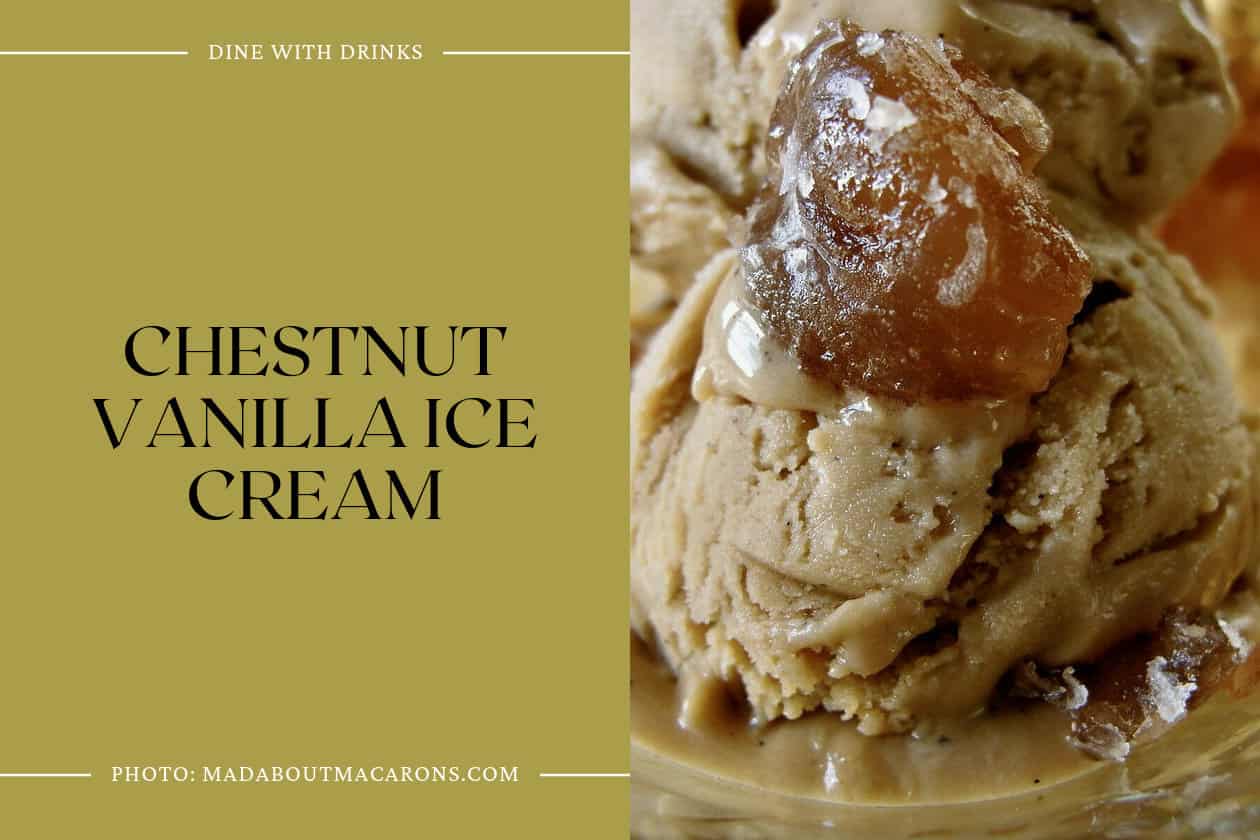 Chestnut Vanilla Ice Cream