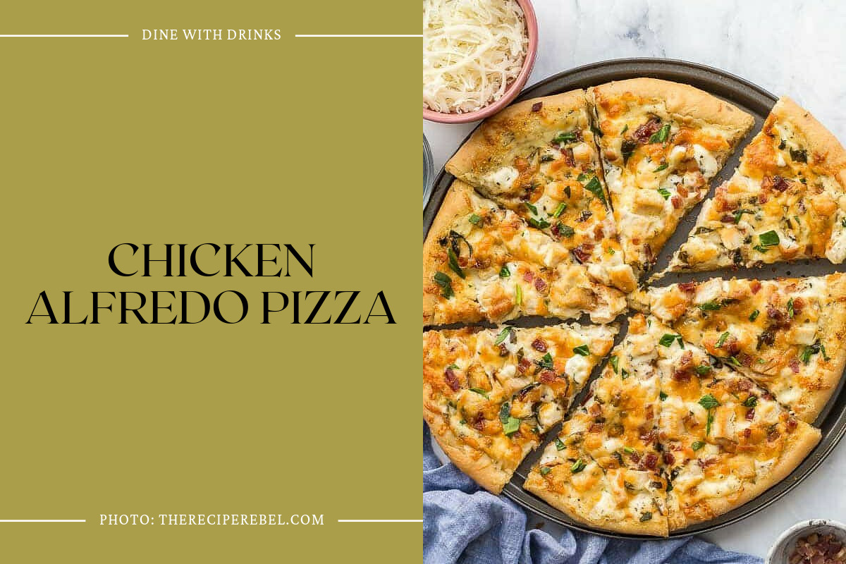 Chicken Alfredo Pizza