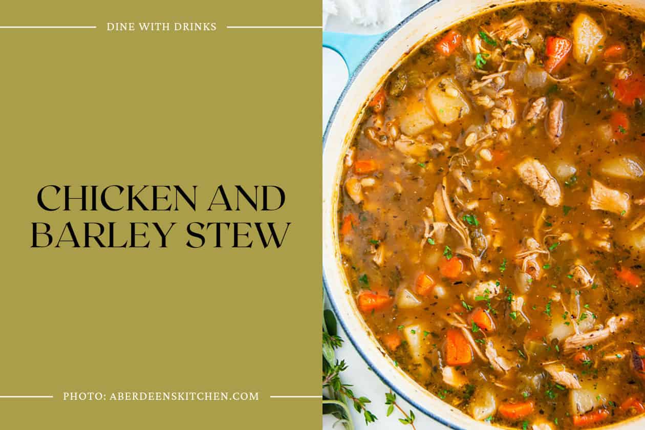 Chicken And Barley Stew