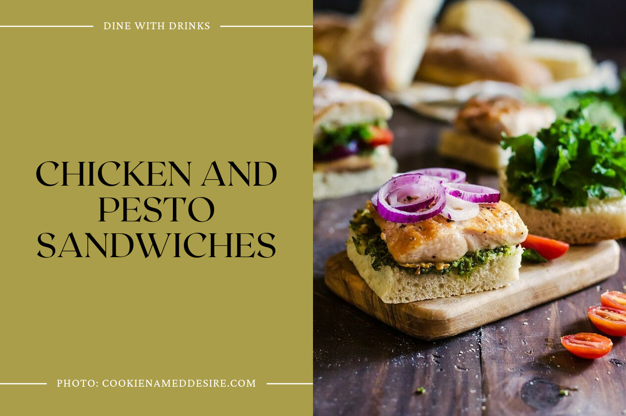 Chicken And Pesto Sandwiches