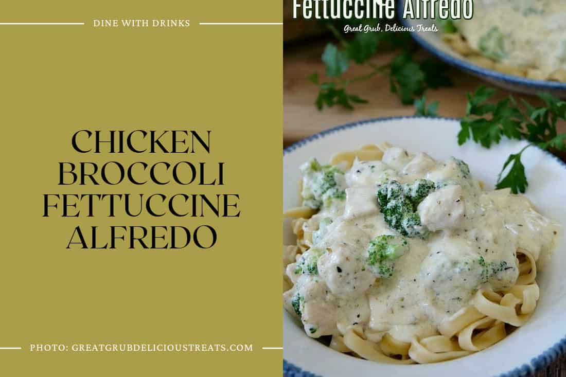 Chicken Broccoli Fettuccine Alfredo