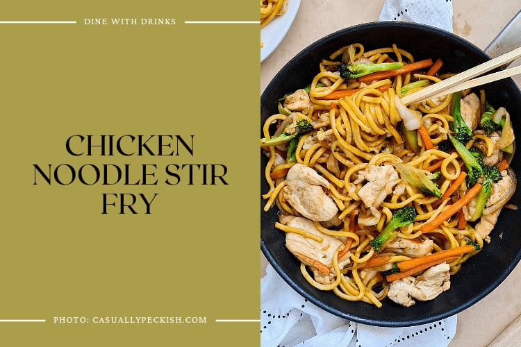 Chicken Noodle Stir Fry