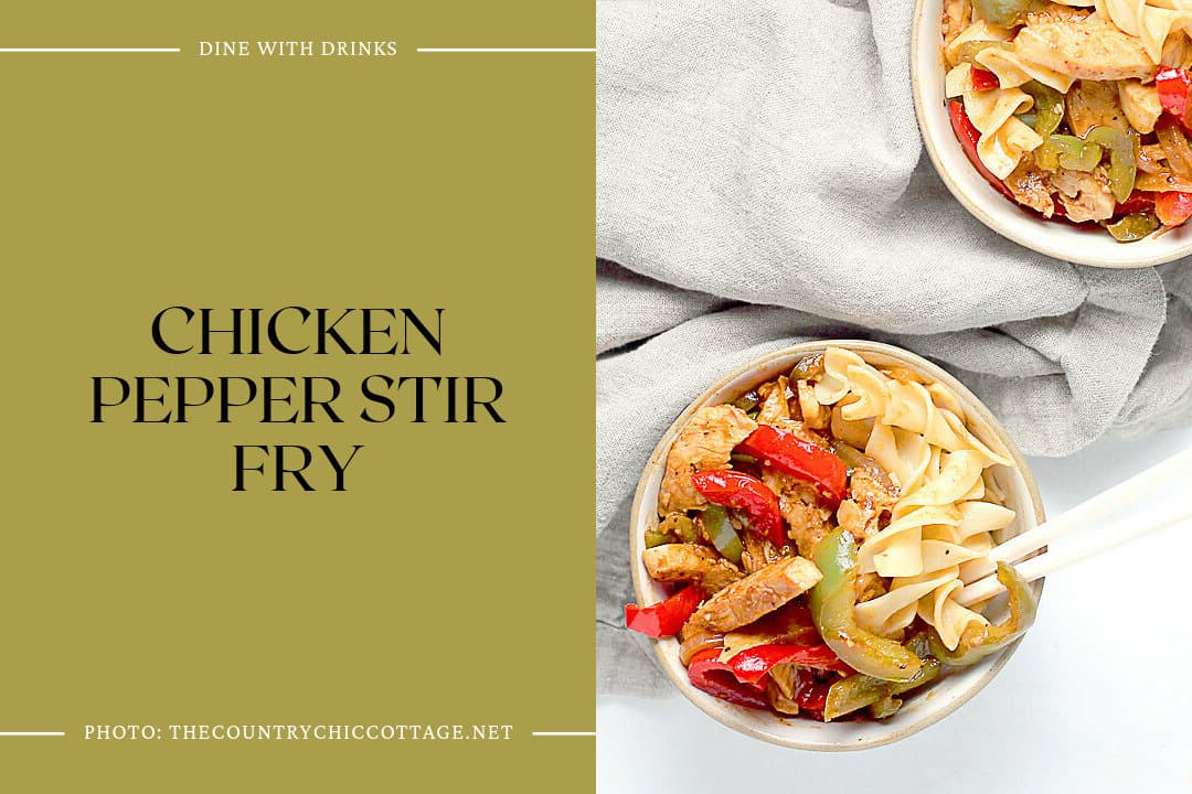 Chicken Pepper Stir Fry