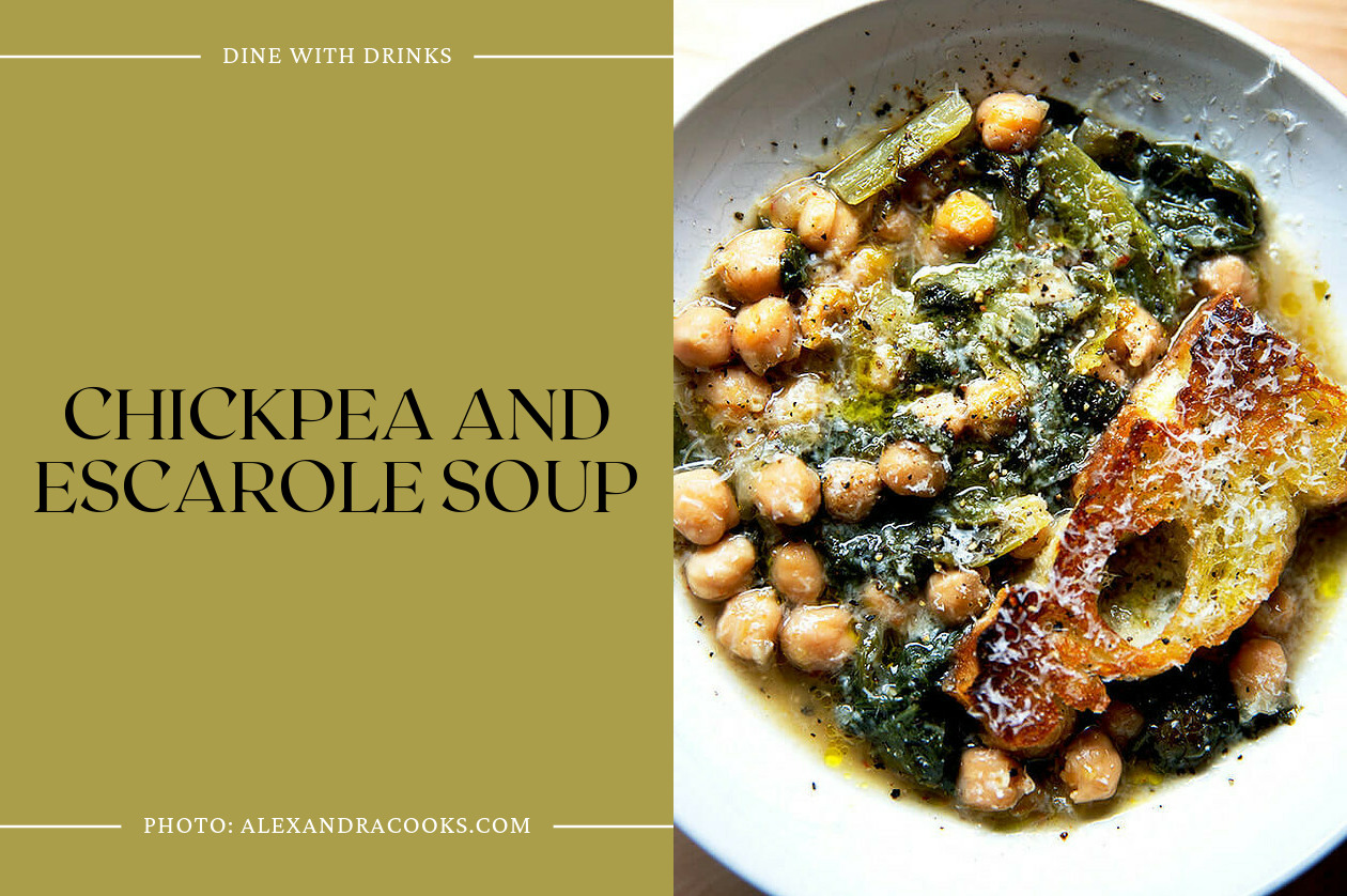 Chickpea And Escarole Soup