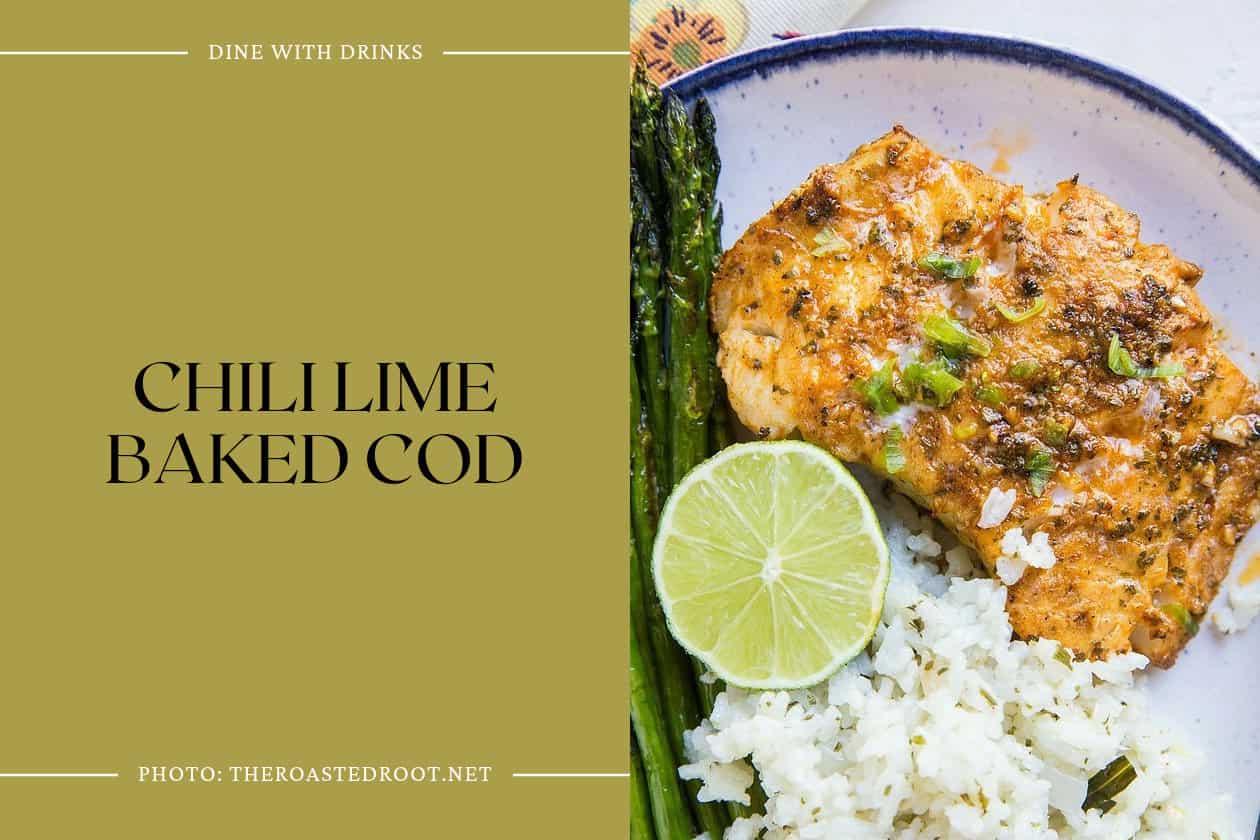 Chili Lime Baked Cod