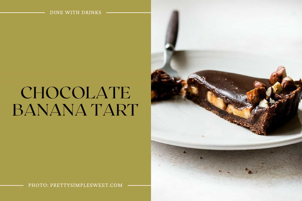 Chocolate Banana Tart