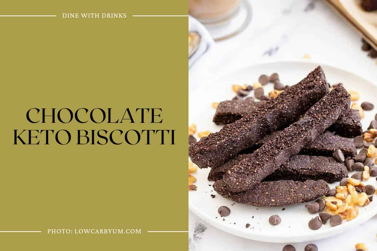 Chocolate Keto Biscotti