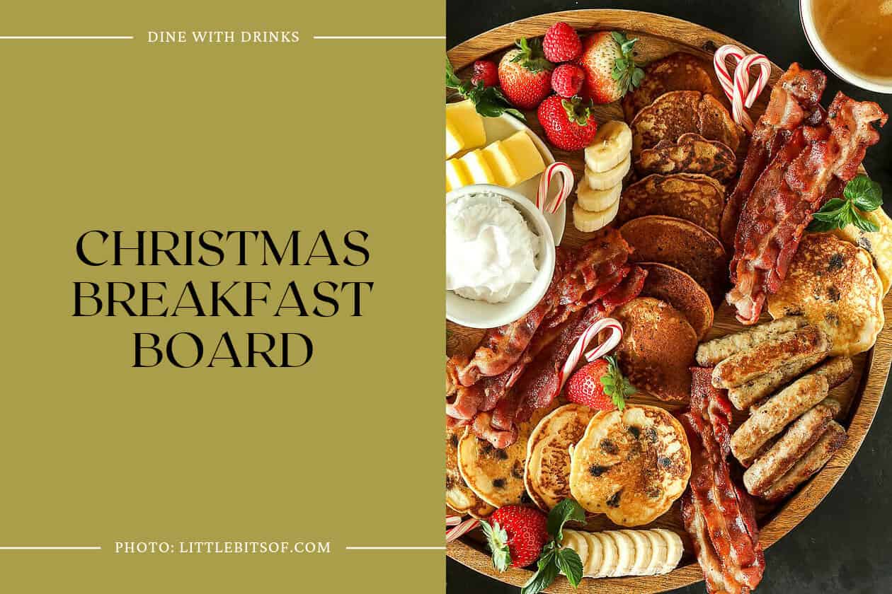 Christmas Breakfast Board
