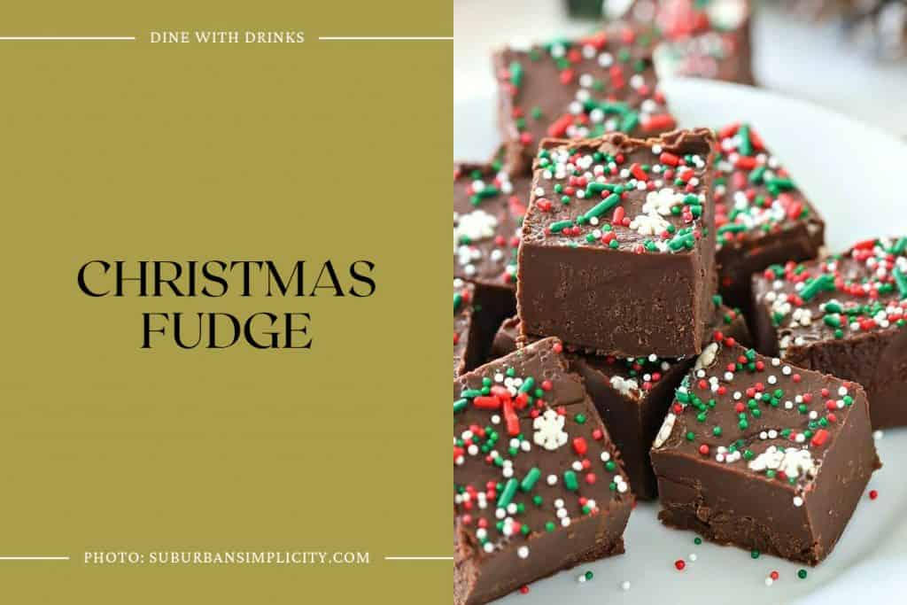 18 Christmas Fudge Recipes to Sweeten your Holiday Season! | DineWithDrinks