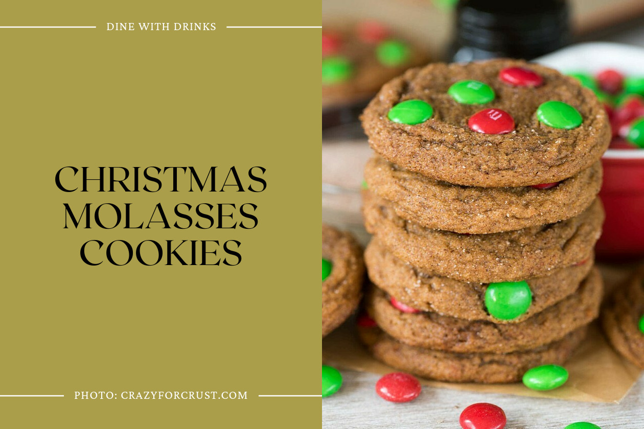 Christmas Molasses Cookies