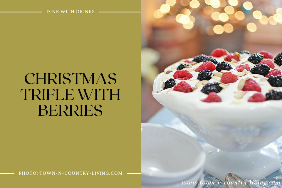 Christmas Trifle With Berries