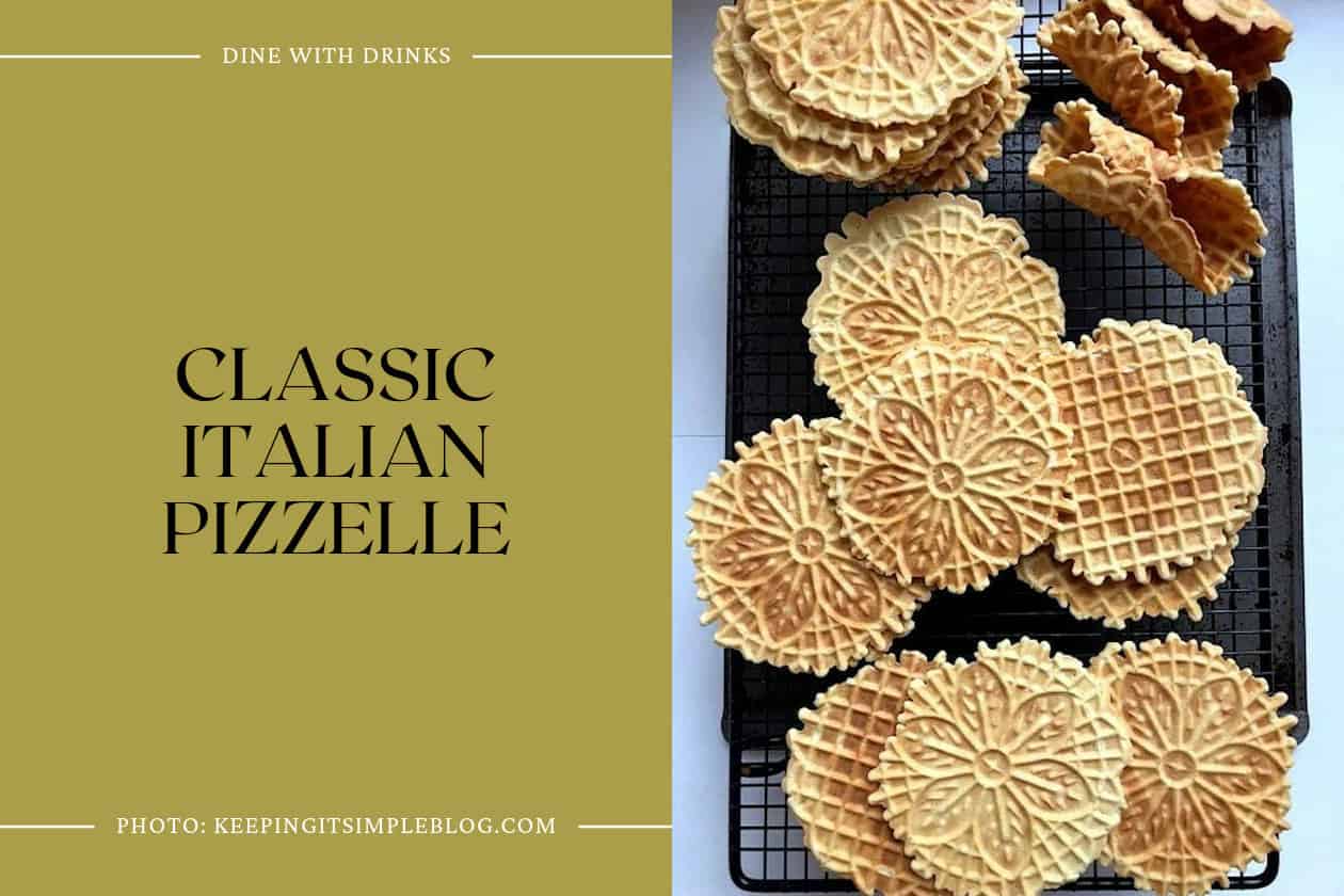 Classic Italian Pizzelle