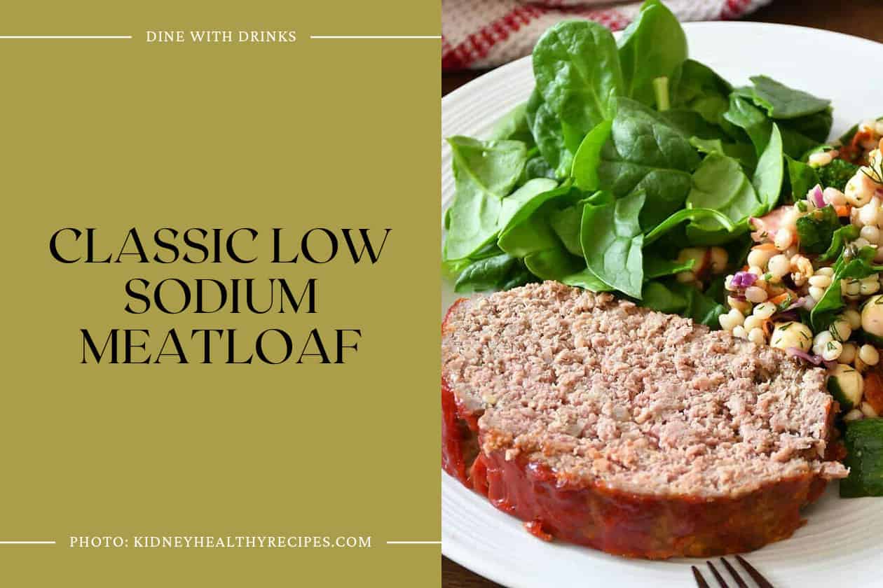 Classic Low Sodium Meatloaf