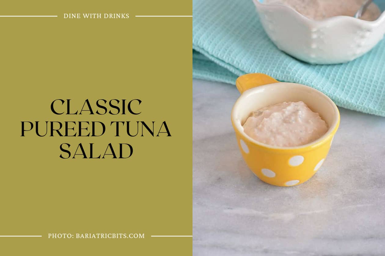 Classic Pureed Tuna Salad