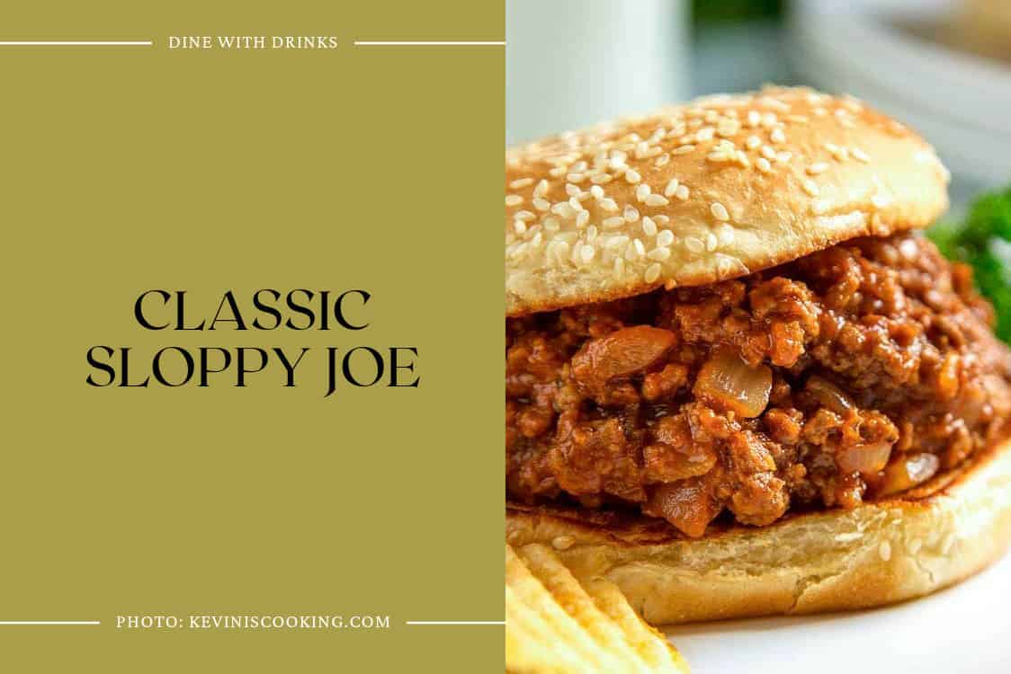 Classic Sloppy Joe