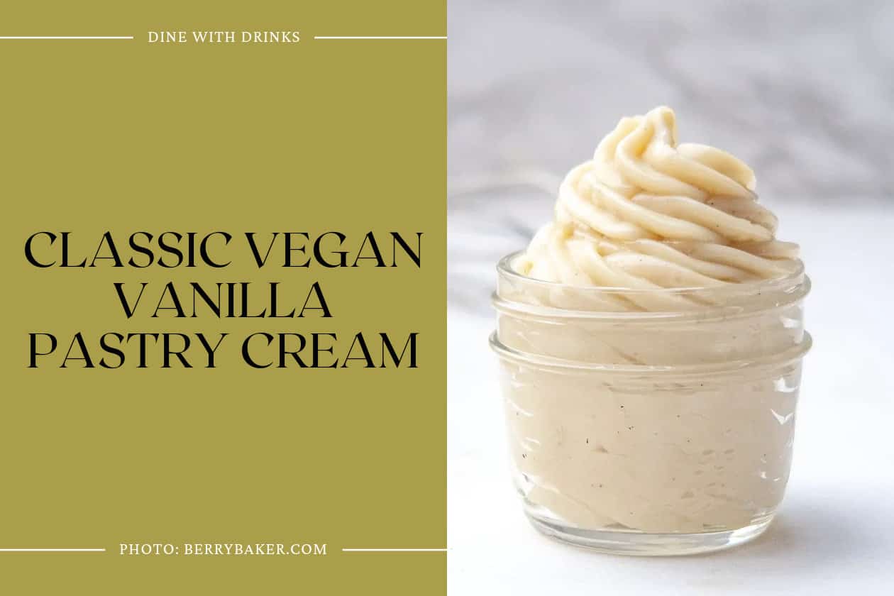 Classic Vegan Vanilla Pastry Cream
