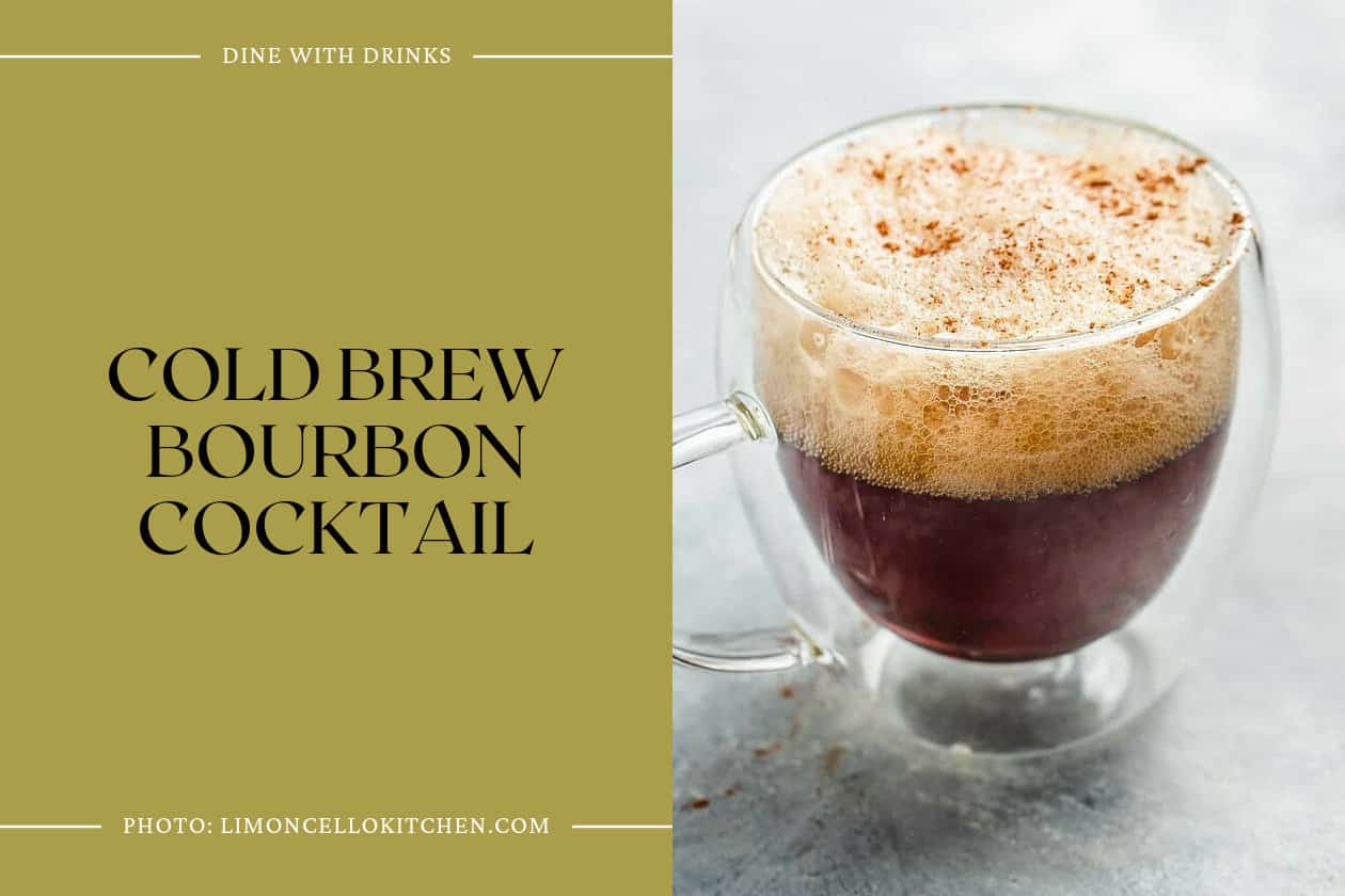 Cold Brew Bourbon Cocktail