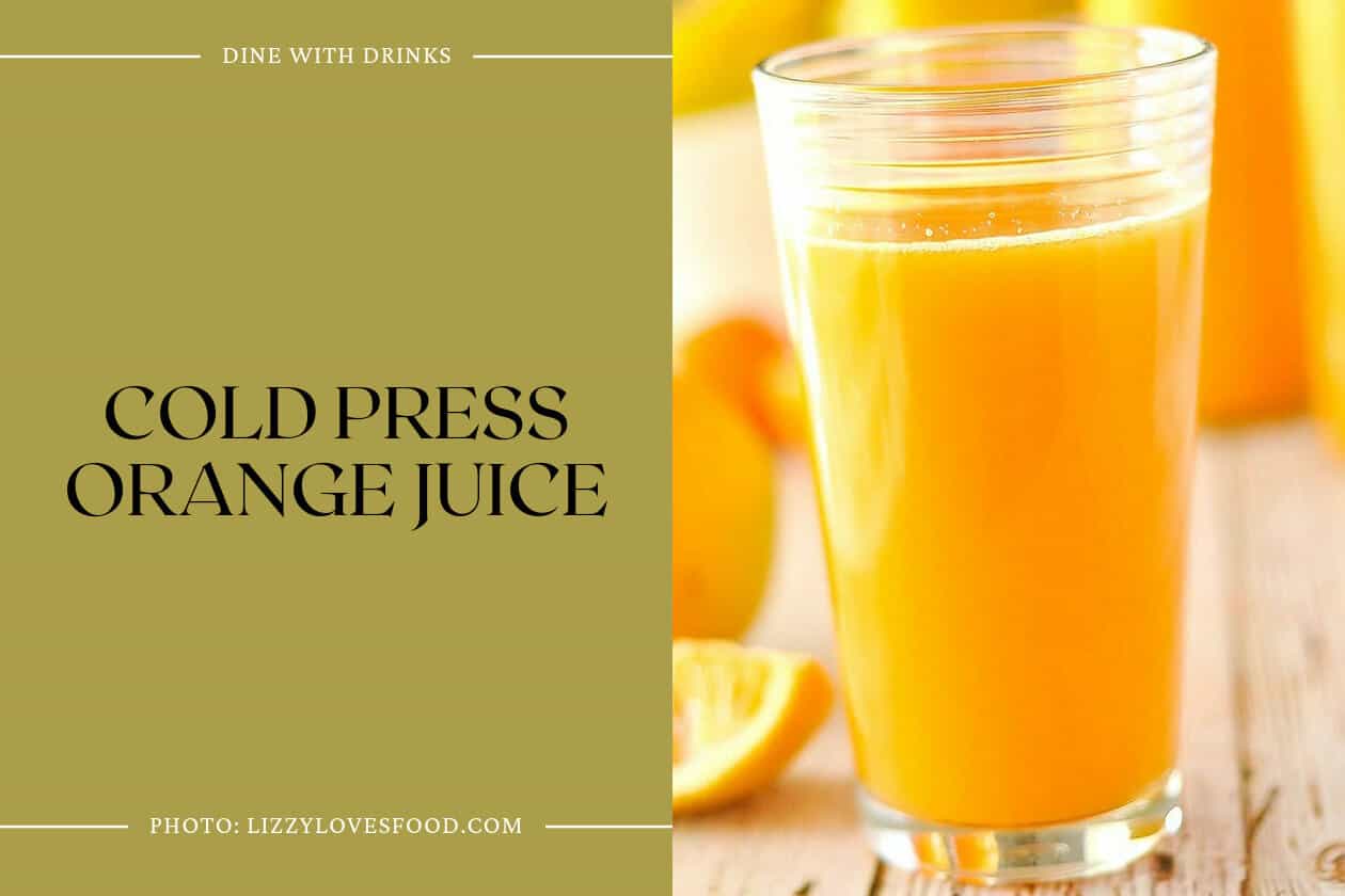 Cold Press Orange Juice