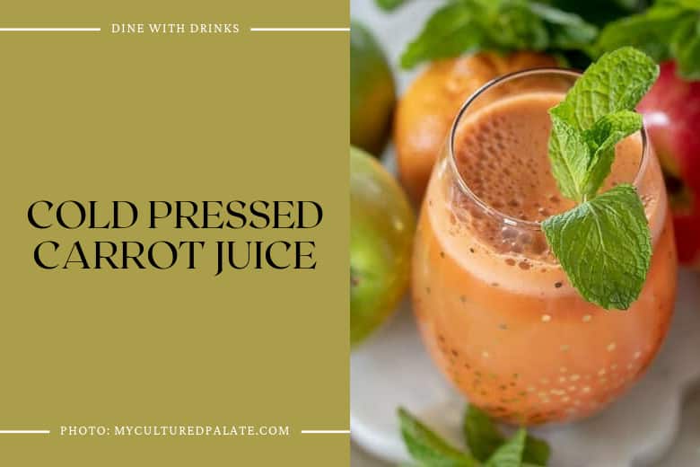 Cold Pressed Carrot Juice