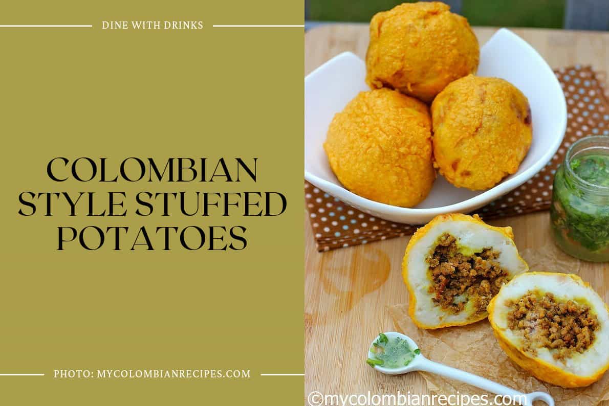 Colombian Style Stuffed Potatoes