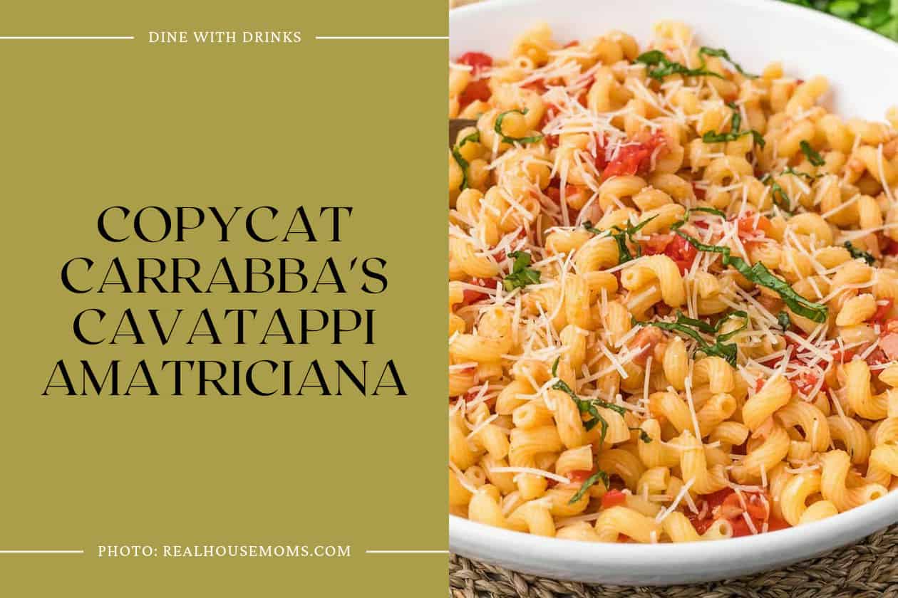 Copycat Carrabba's Cavatappi Amatriciana