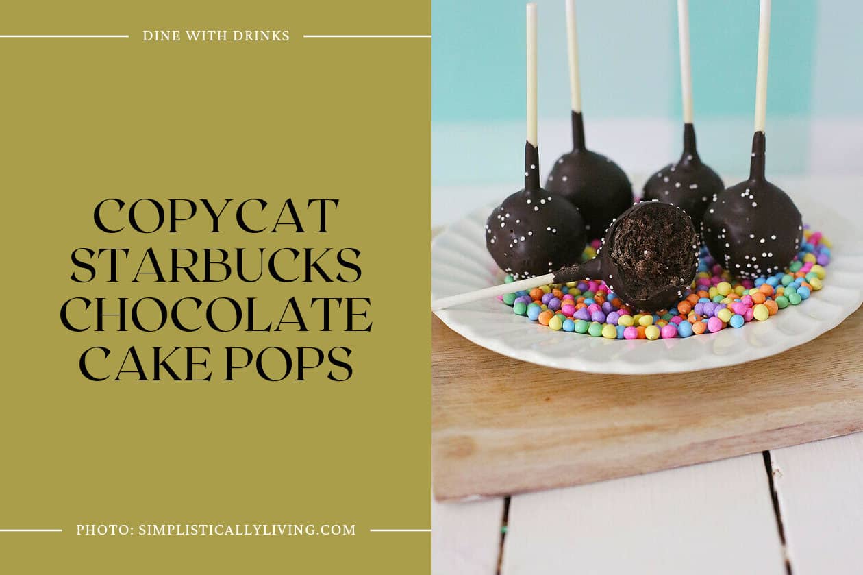 Copycat Starbucks Chocolate Cake Pops