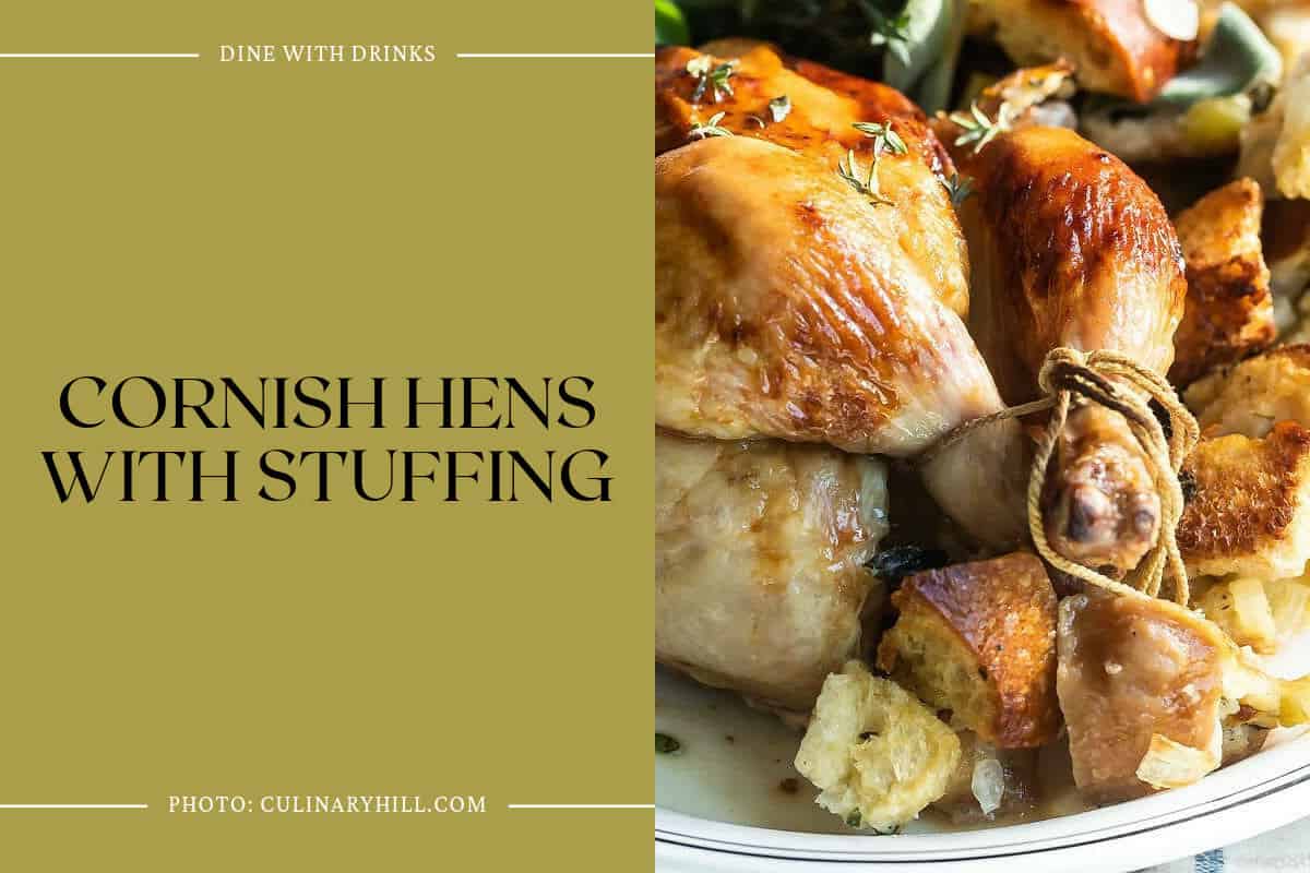 Cornish Hens With Stuffing