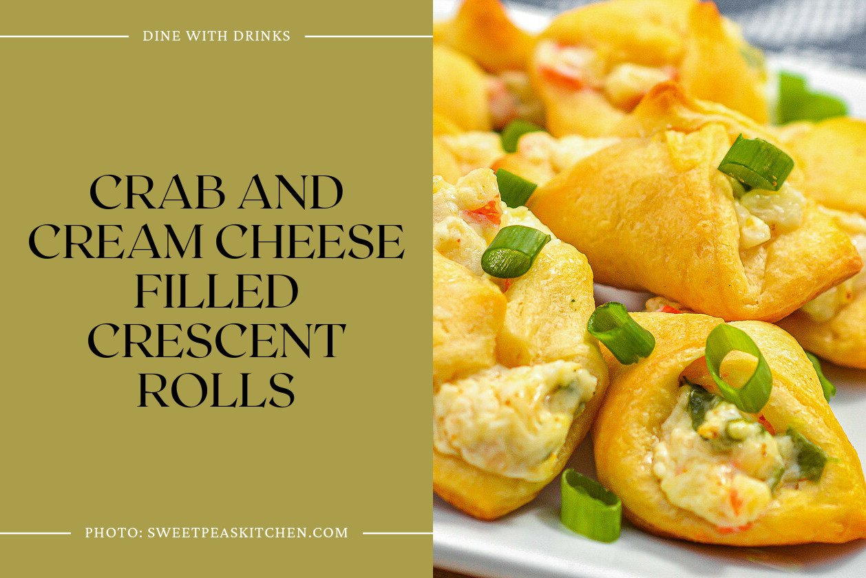 Crab And Cream Cheese Filled Crescent Rolls